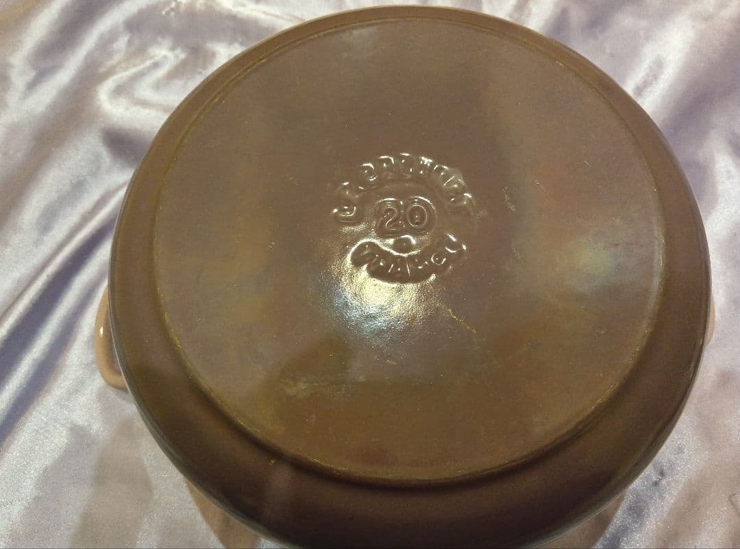 20cm LE CREUSET ココットロンド 両手鍋 ブルーベルパープル