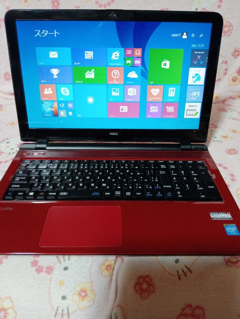NEC LaVie レッドノートPC Windows 8.1