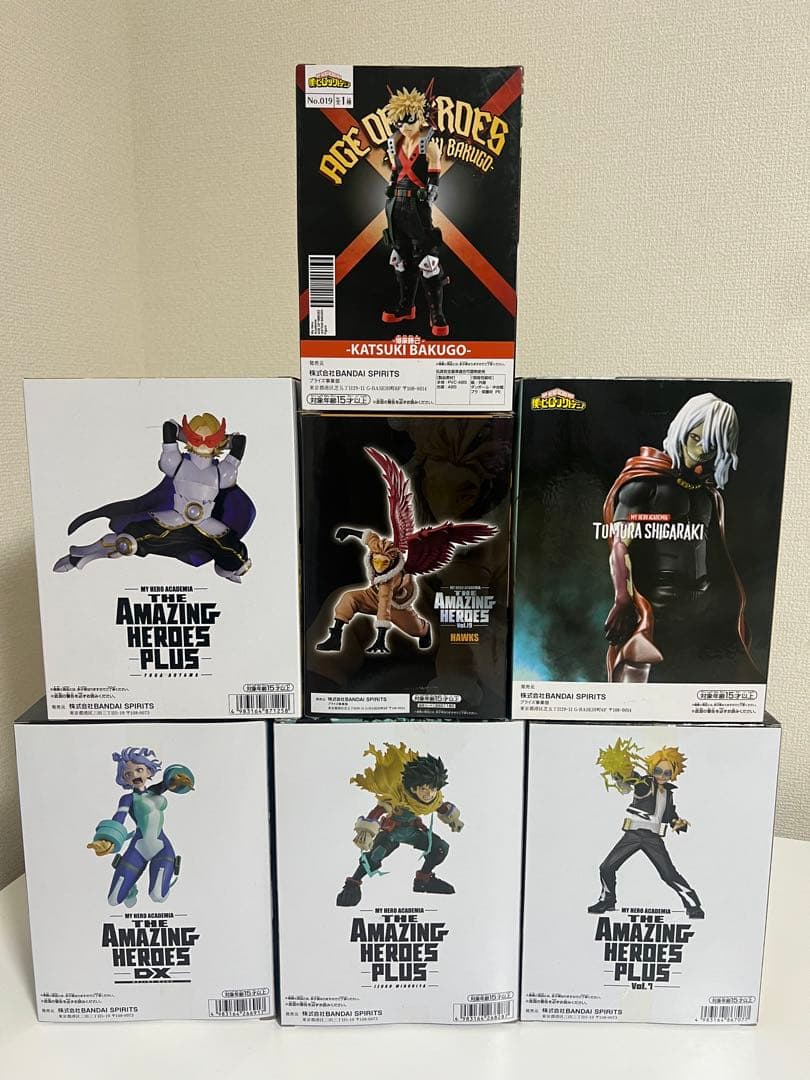 (まとめ売り) 僕のヒーローアカデミア　フィギュア　7セット