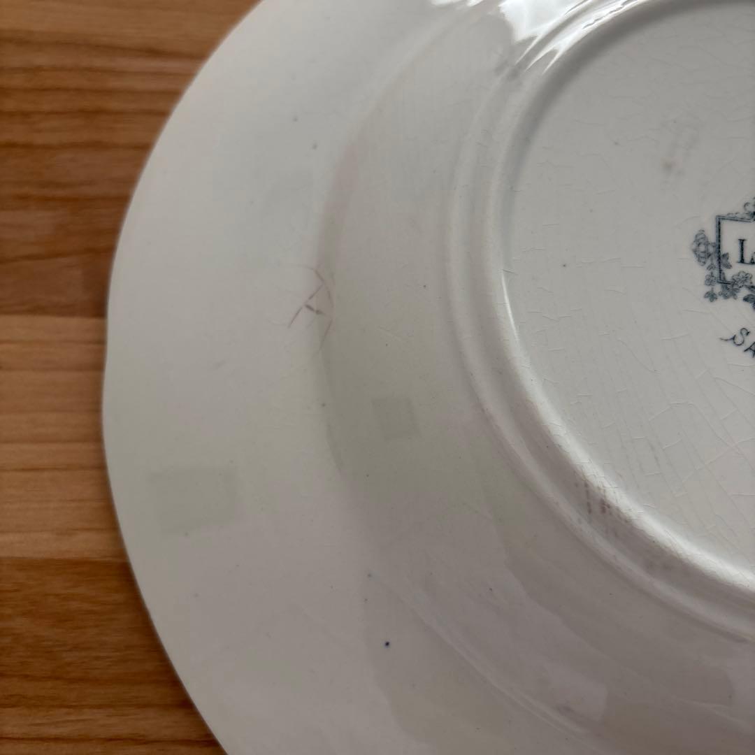 サルグミンヌ　U&C ルイ16世　ディナー　プレート　24センチ　アンティーク