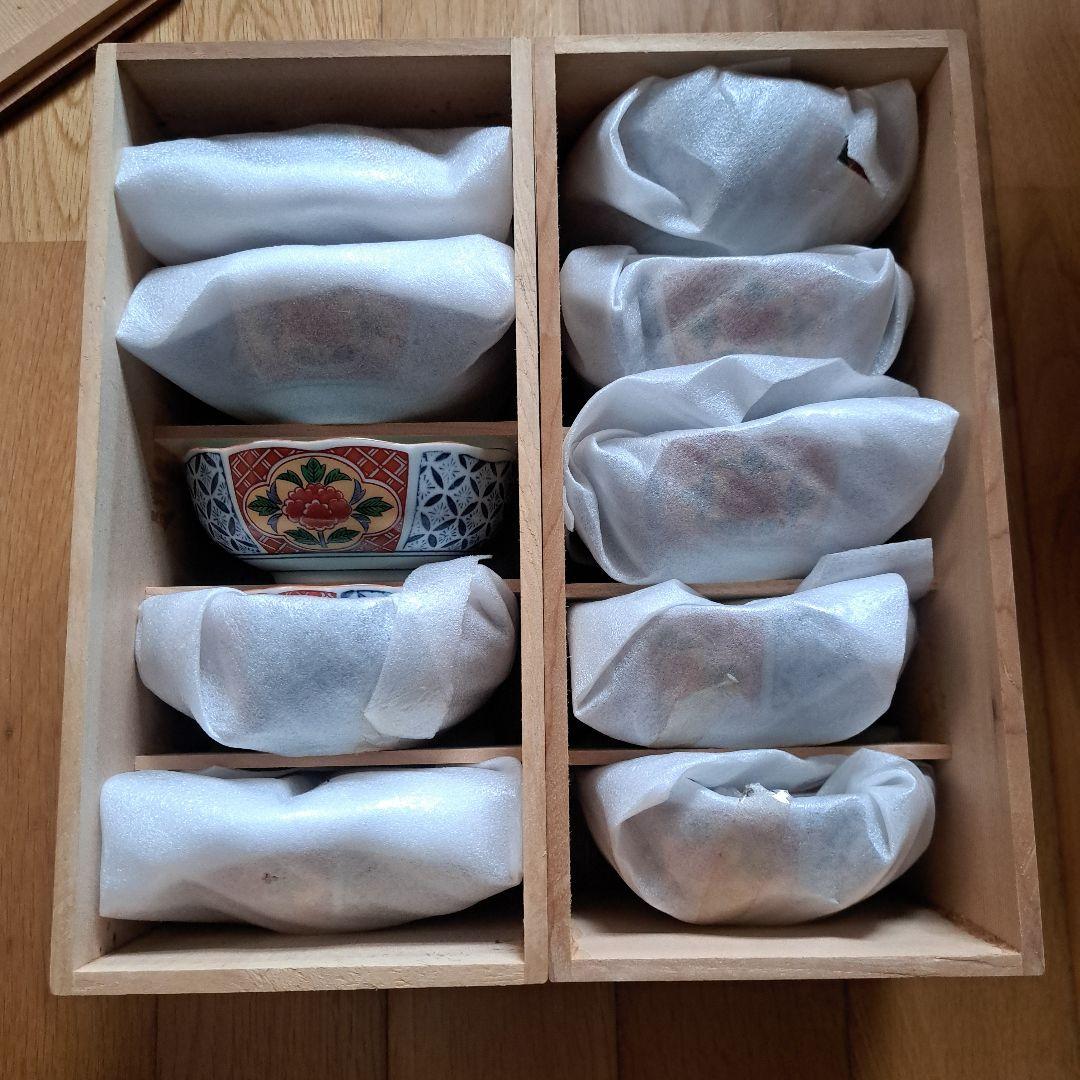 有田焼　親子皿　徳三郎作　民芸