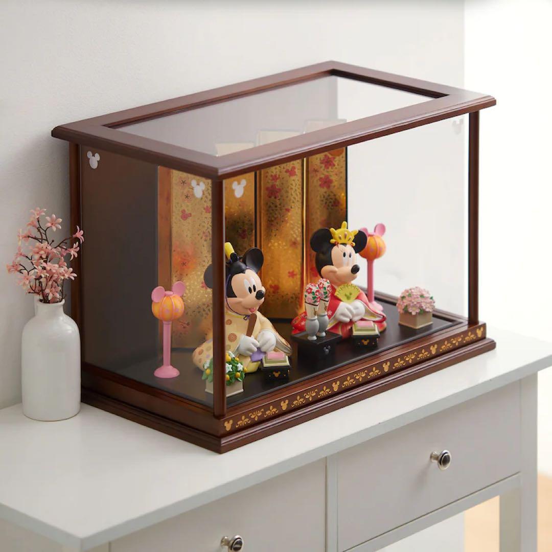 親王飾り専用ケース「ミッキーモチーフ」 ベルメゾン 雛人形 ケースのみ