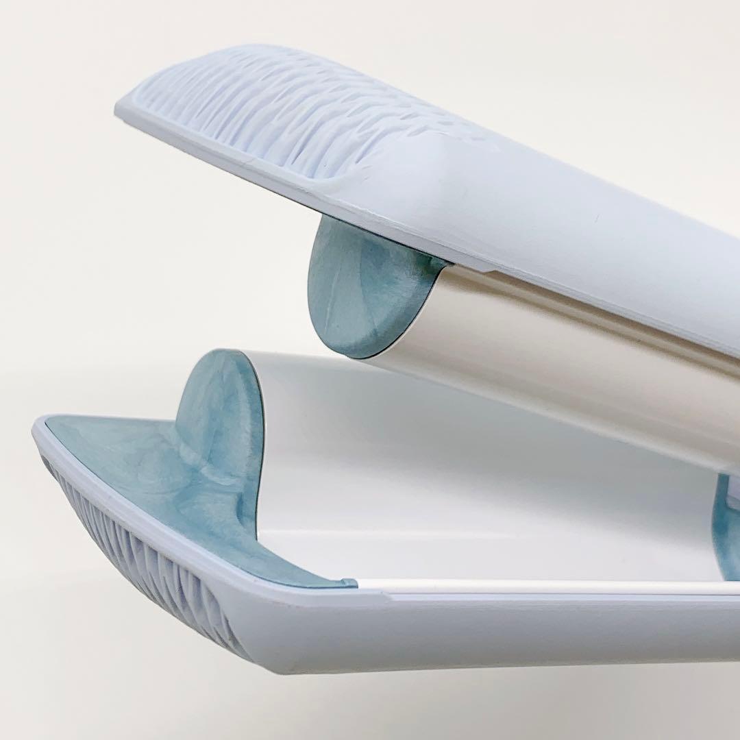 VODANA ボダナ　ウェーブアイロン　ヘアアイロン　クリーミーブルー