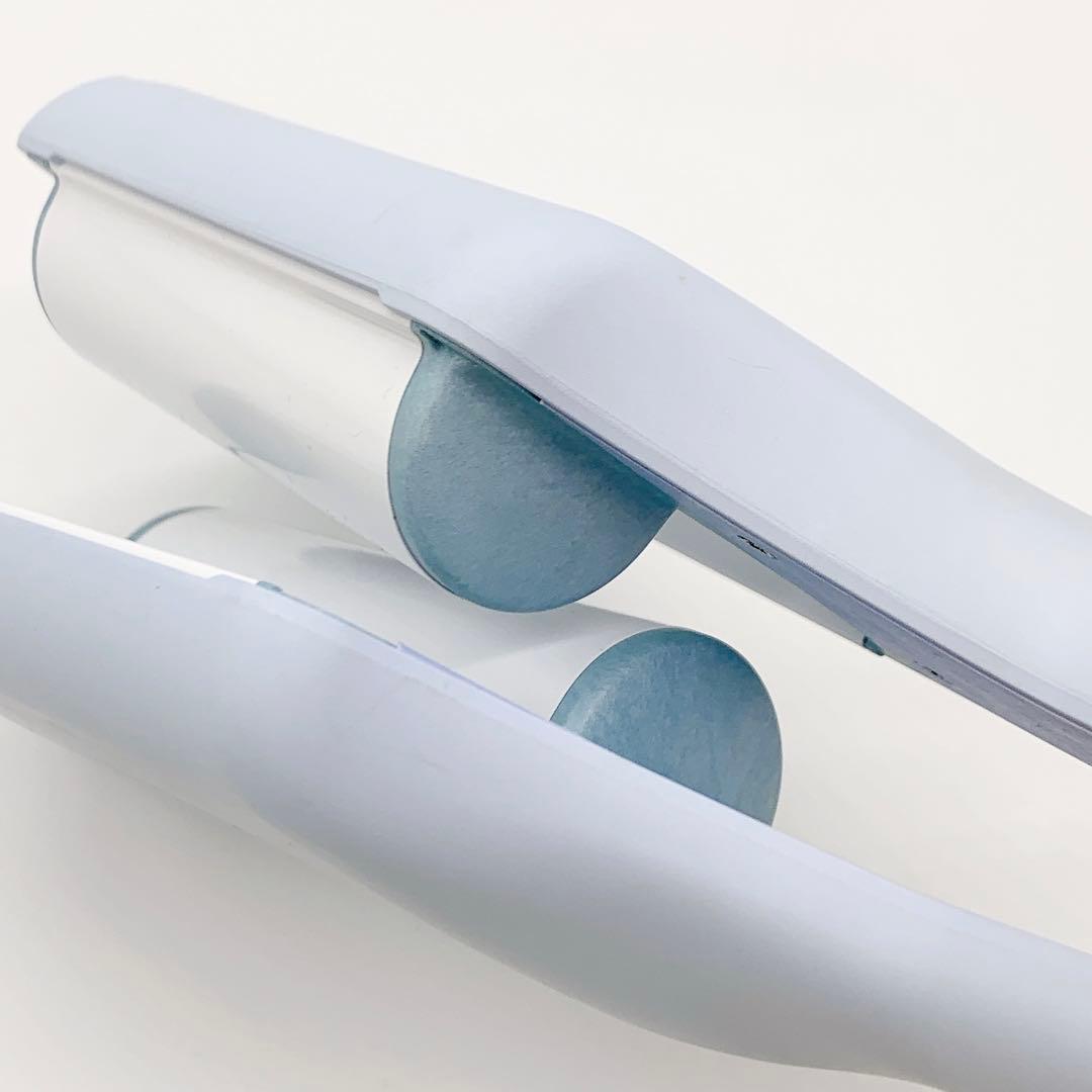 VODANA ボダナ　ウェーブアイロン　ヘアアイロン　クリーミーブルー