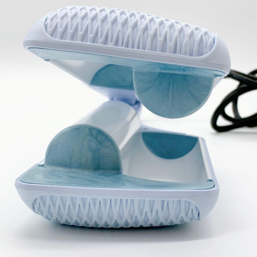 VODANA ボダナ　ウェーブアイロン　ヘアアイロン　クリーミーブルー