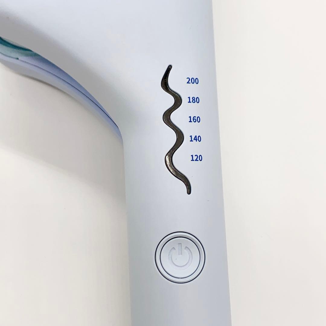 VODANA ボダナ　ウェーブアイロン　ヘアアイロン　クリーミーブルー