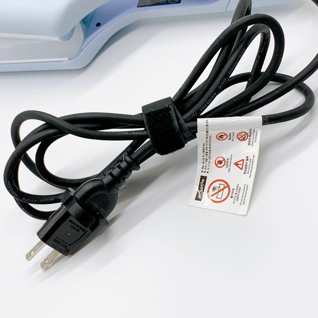 VODANA ボダナ　ウェーブアイロン　ヘアアイロン　クリーミーブルー