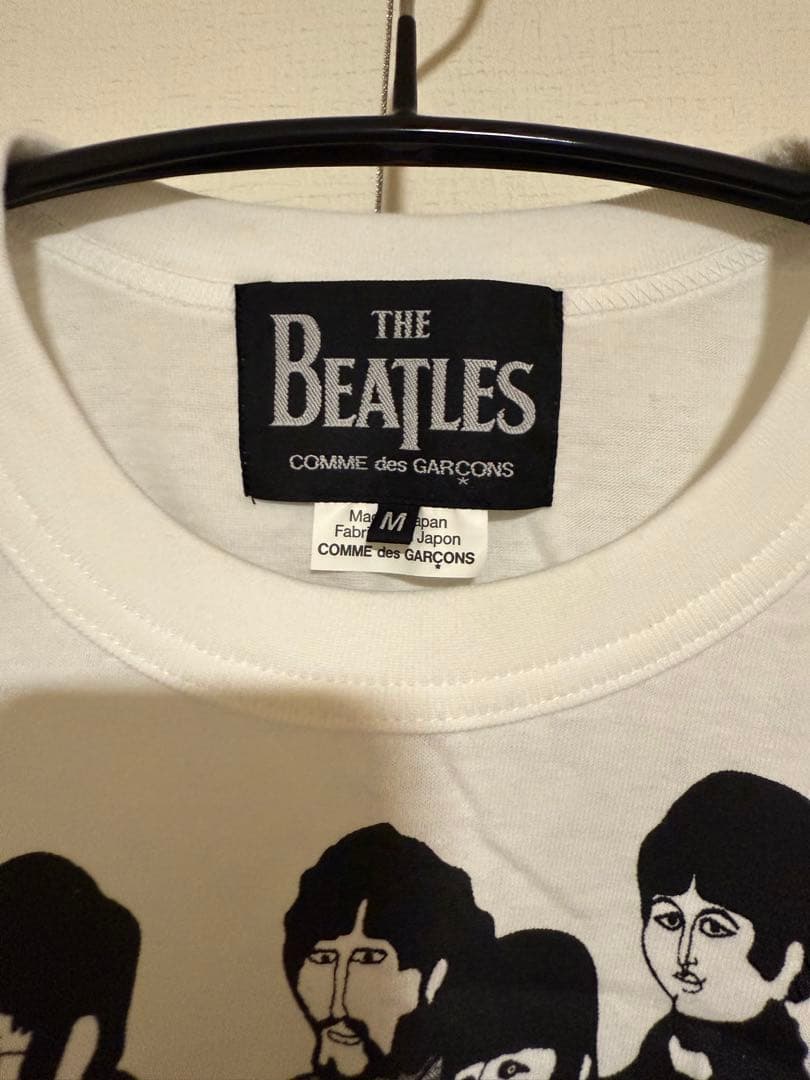 THE BEATLES Tシャツ Mサイズ 白 コムデギャルソン