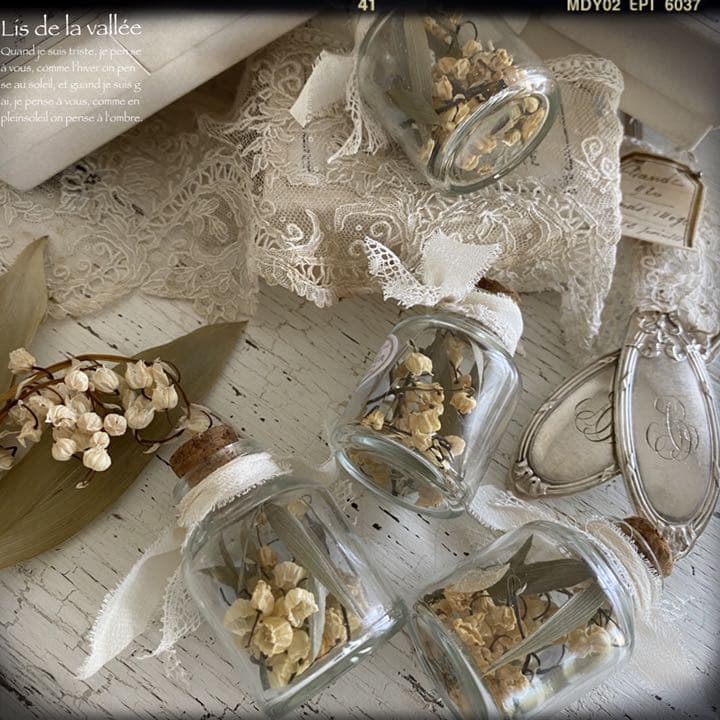 【再販】Lis de la vallée ♡* スズラン ドライフラワー入り瓶