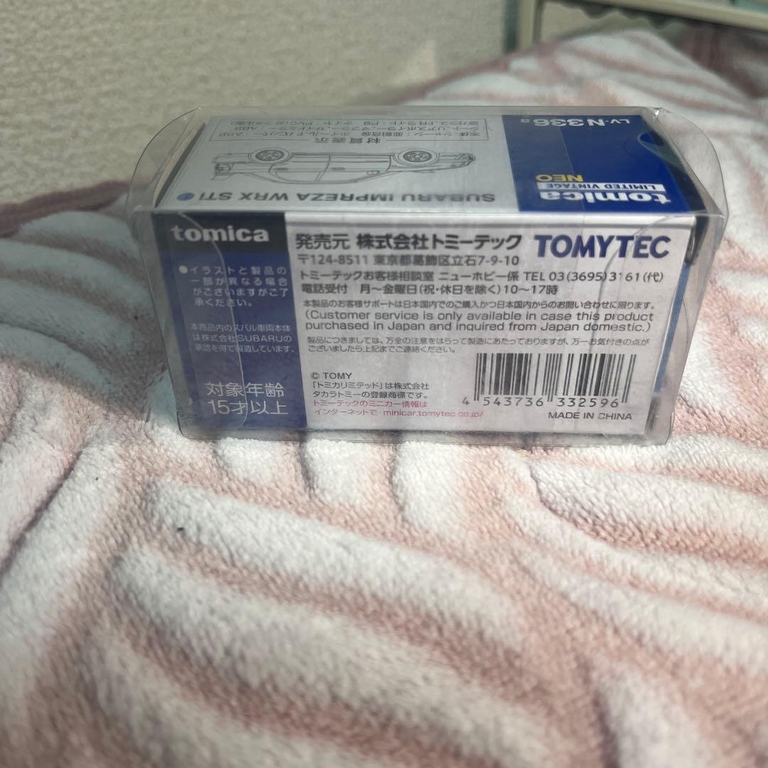 トミカ リミテッドヴィンテージネオ スバル インプレッサ WRX STi