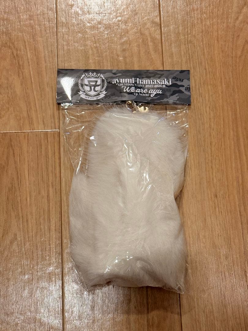 ［新品］浜崎あゆみ テールチャーム（ホワイト）