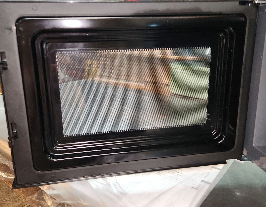 IRIS OHYAMA 電子レンジ22L IMB-F2202-B ブラック