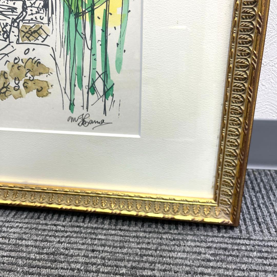 浜征彦 海外風景 「73/100」フランス パリ 風景画 水彩画