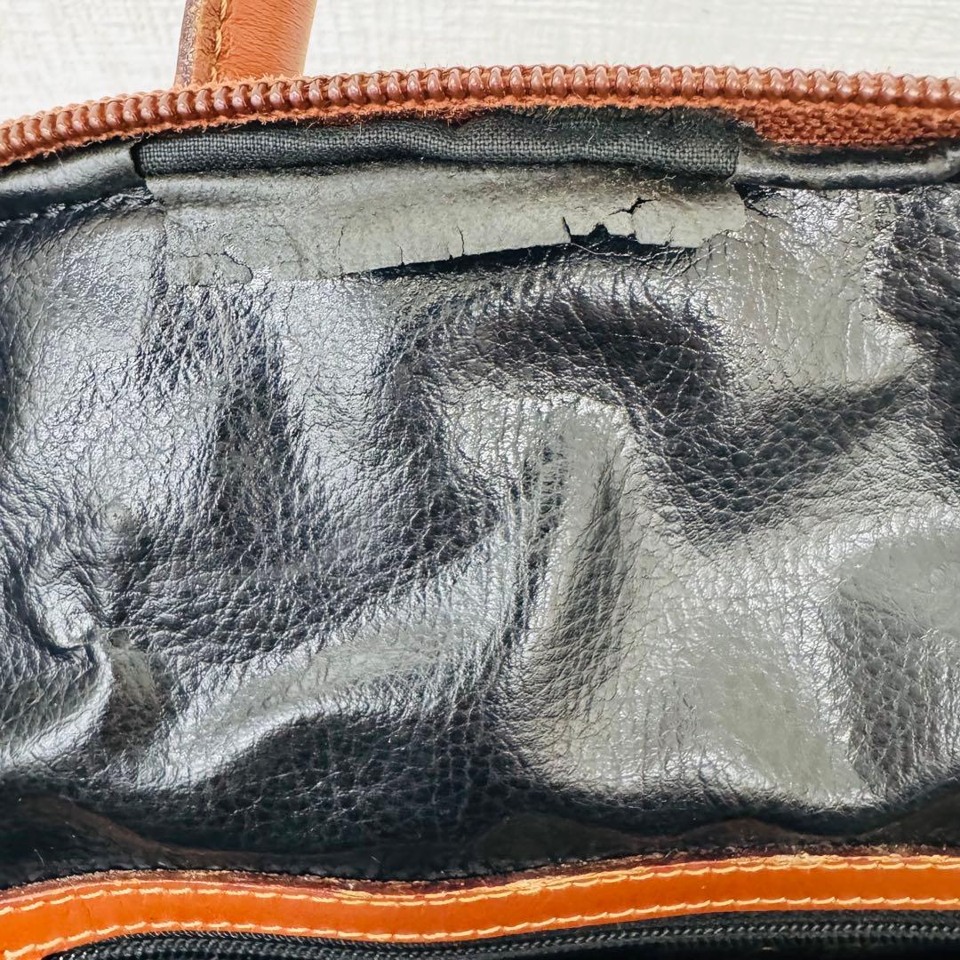 ✨FENDI✨フェンディ✨ペカン柄✨ブラウンブラック✨ヴィンテージ✨ハンドバッグ