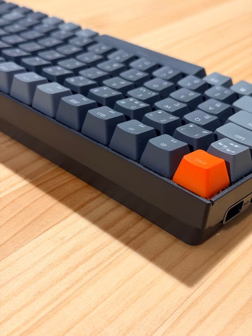 Keychron K2 日本語配列 JIS 赤軸 ワイヤレス 有線 メカニカル
