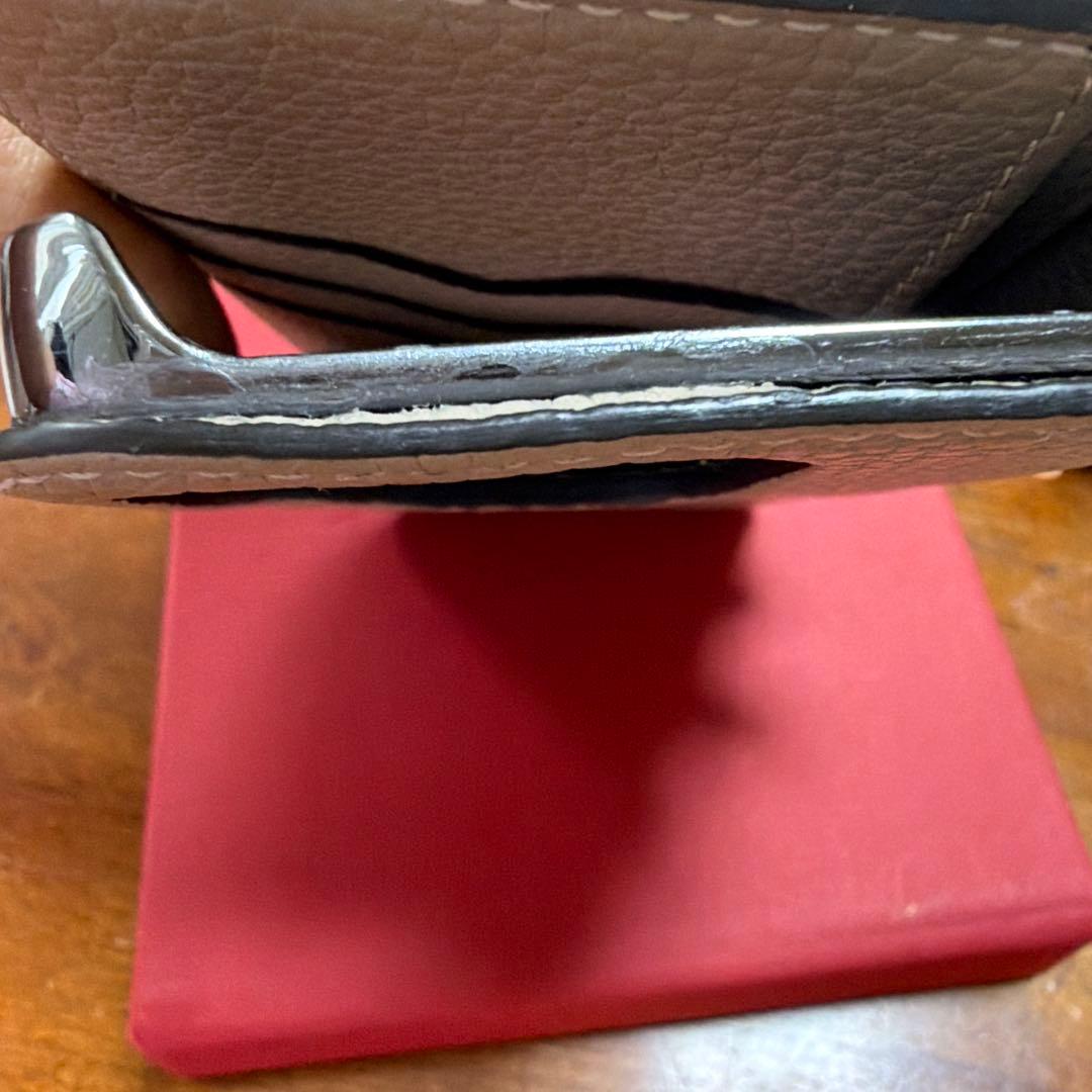 BONAVENTURA iPhone１５Pro手帳型ケース グレー