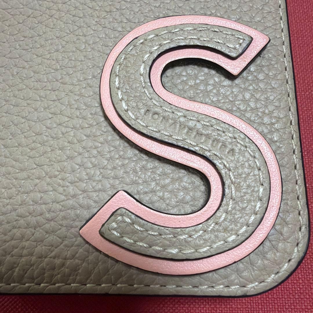 BONAVENTURA iPhone１５Pro手帳型ケース グレー