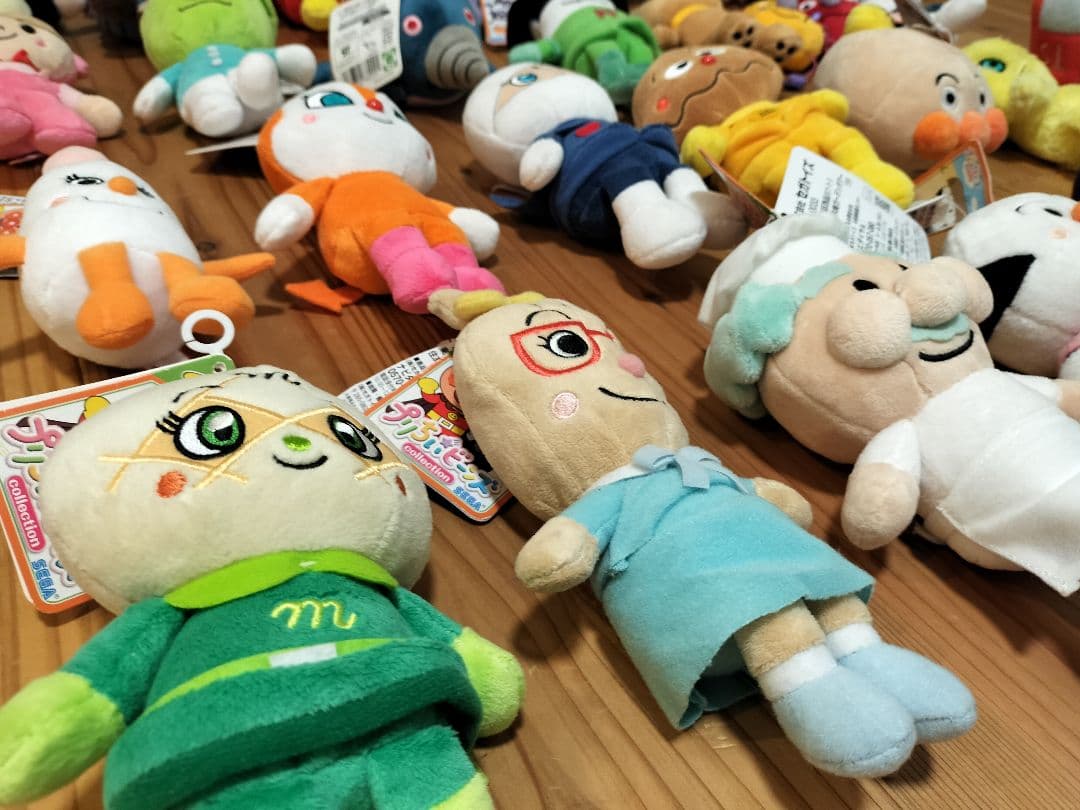 アンパンマン プリちいビーンズ タグ付き 28体