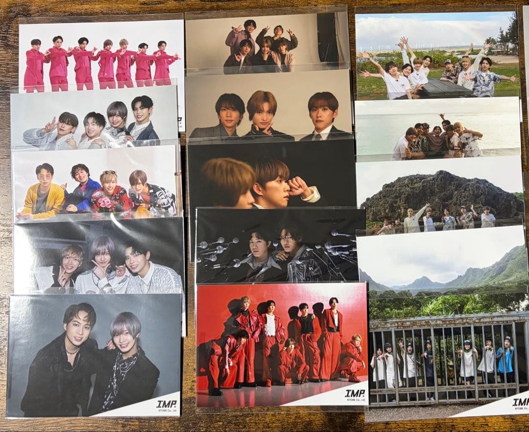 IMP. グッズ まとめ売り ペンラトップ カード 写真 ステッカー おまけ付き