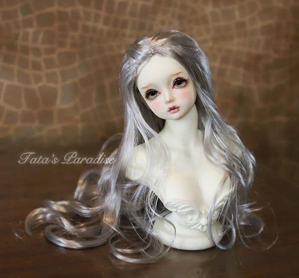 AX72 BJD 1/3 人形 ドール　用ウィッグ カツラ 耐熱 ハンドメイド