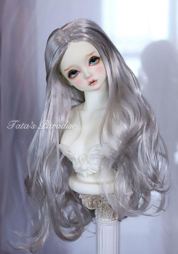 AX72 BJD 1/3 人形 ドール　用ウィッグ カツラ 耐熱 ハンドメイド