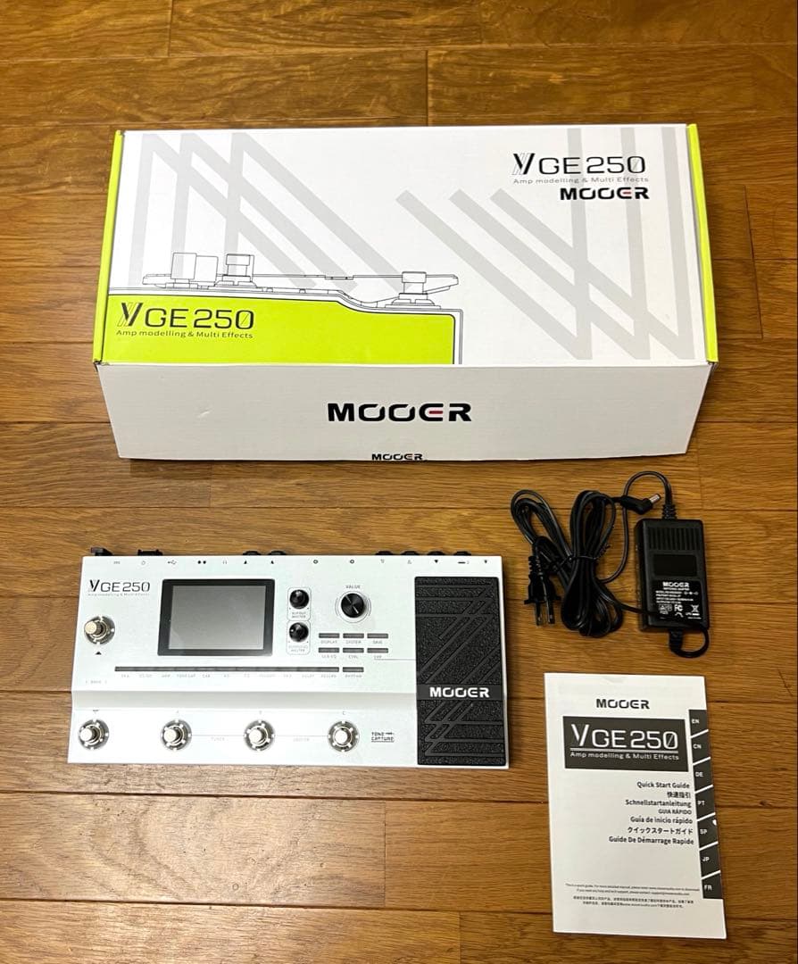 MOOER GE250 美品 箱付 動作良好 マルチエフェクター