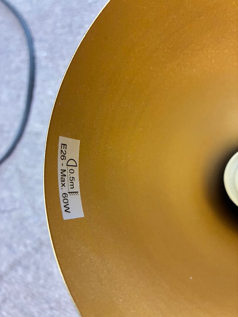 ブラック ゴールド スポットライト 3灯