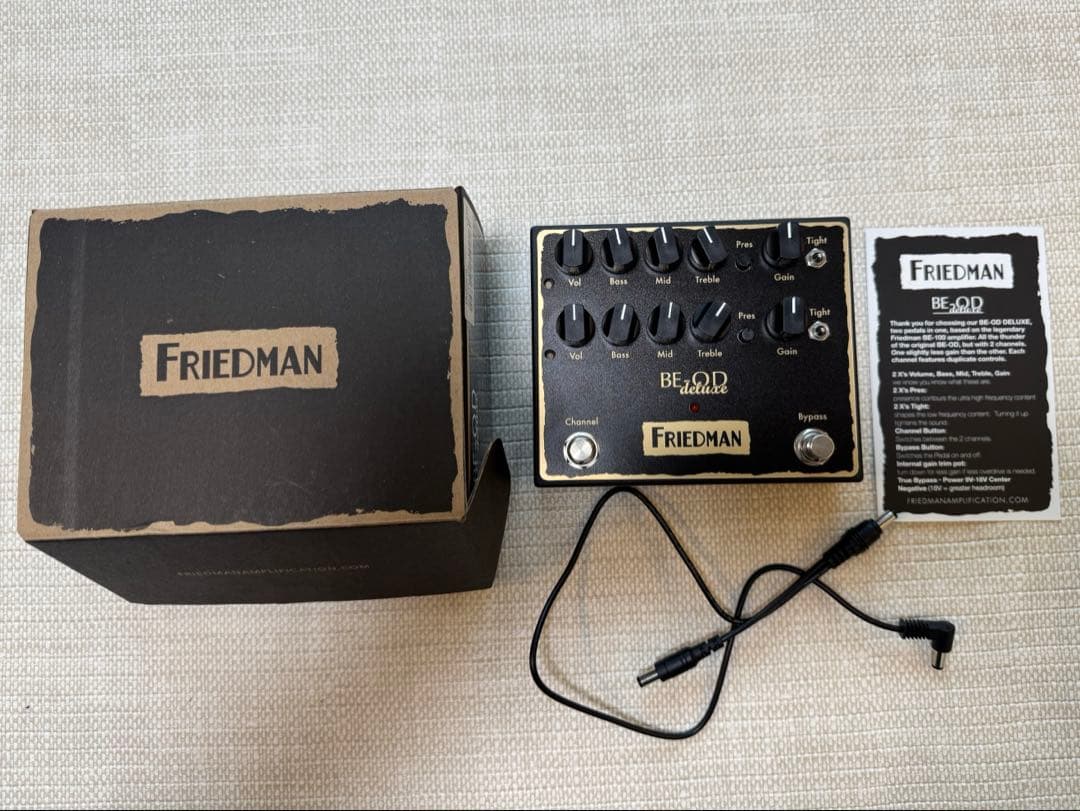 【美品】FRIEDMAN BE-OD Delux フリードマン
