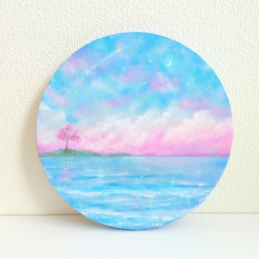 オイルパステル画　25cm