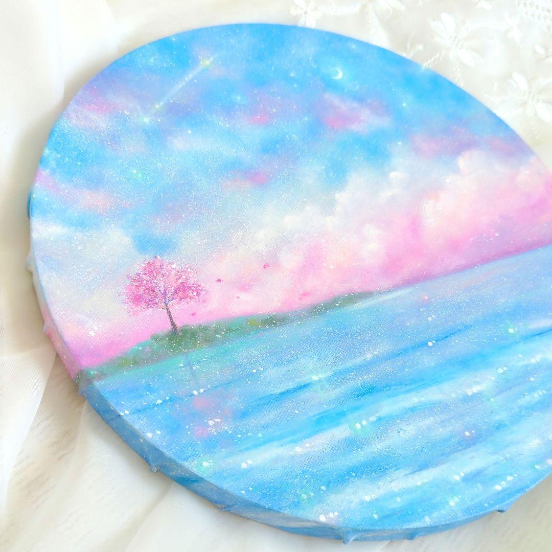 オイルパステル画　25cm