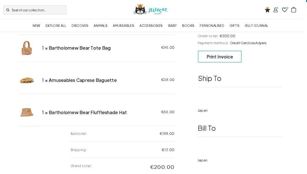  Bartholomew ベア トートバッグ