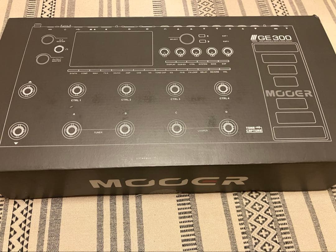 MOOER GE300 ギターエフェクター　DL説明書付