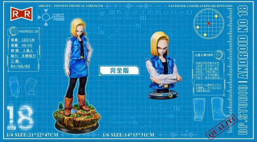 ドラゴンボール 人造人間 16号 17号 18号 フィギュア 缶バッジ セット
