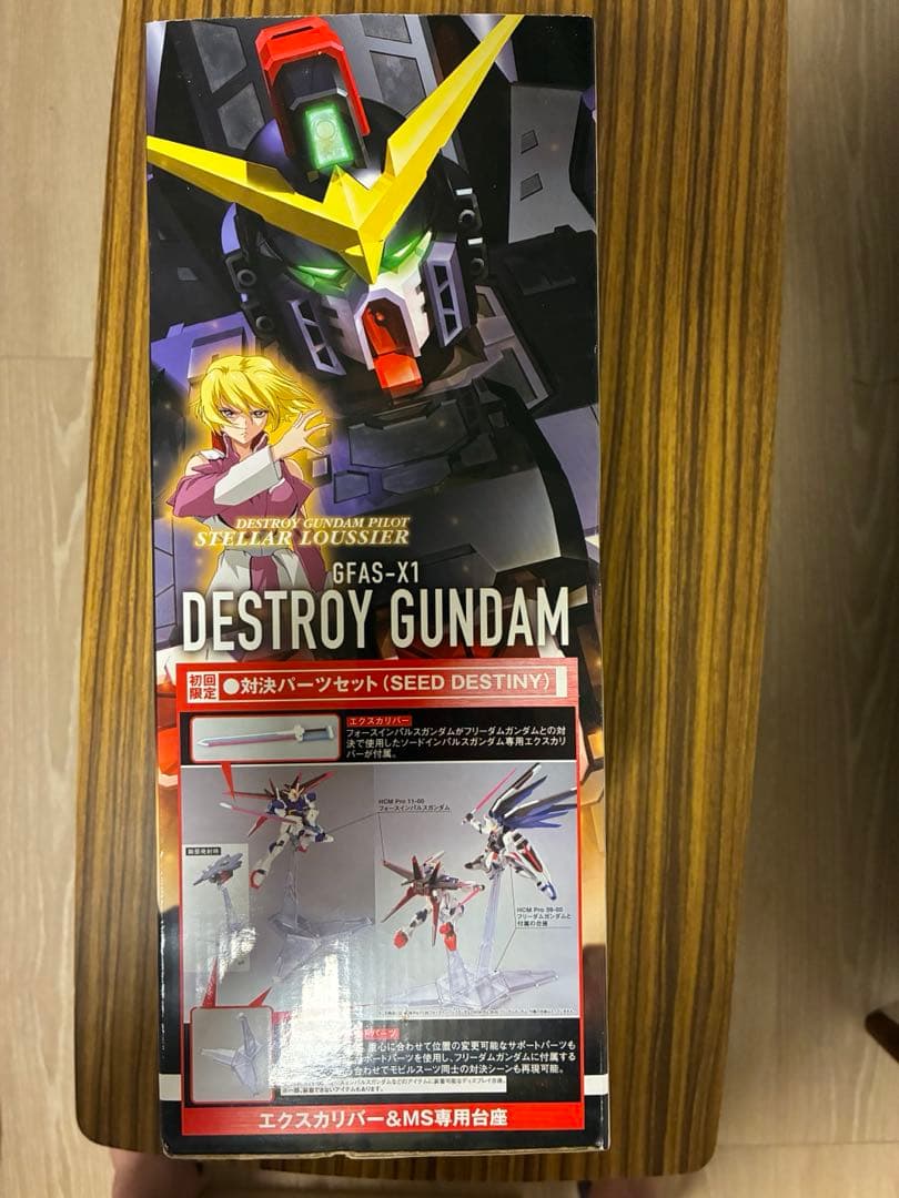 未使用 HCM-Pro 40 デストロイガンダム 初回限定版 ガンダムSEED