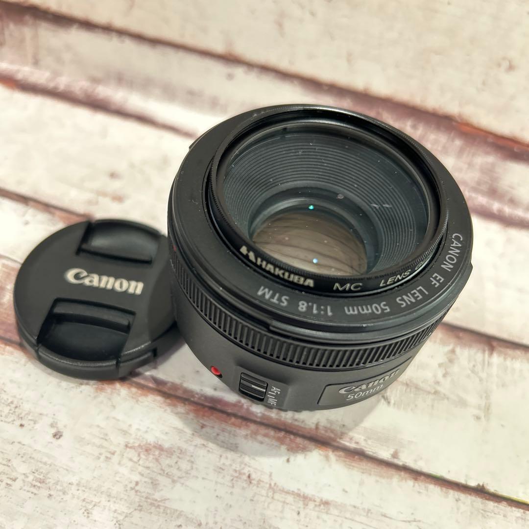 Canon EF 50mm F1.8 STM【保護フィルター付】