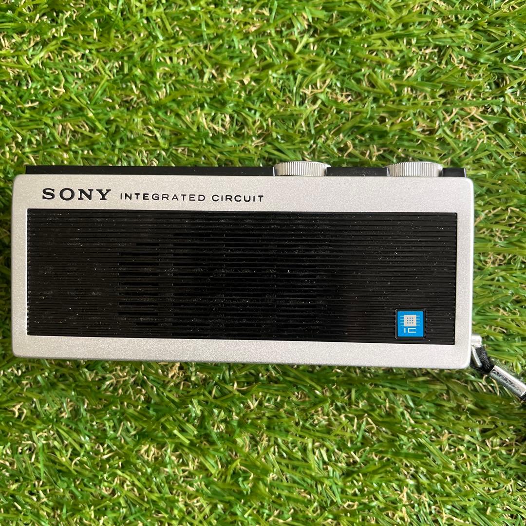 希少美品　ヴィンテージ SONY インテグレーテッドサーキットラジオ