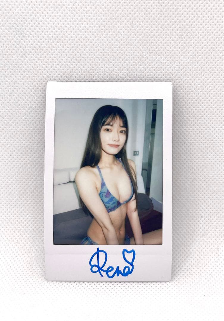 宮下玲奈 直筆サイン チェキ 2