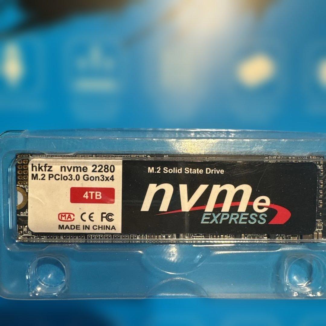 M.2 NVME 4TB 新品未開封 No2