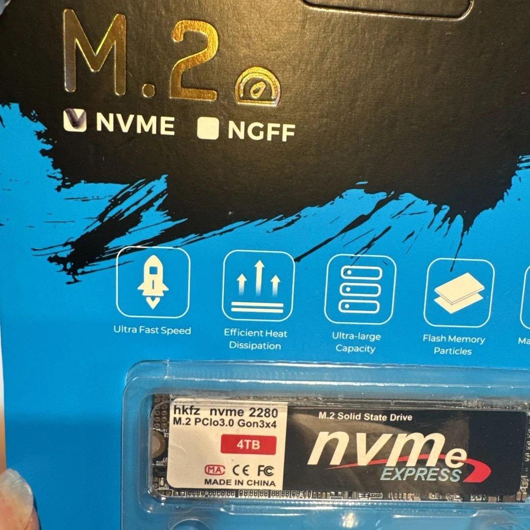 M.2 NVME 4TB 新品未開封 No2