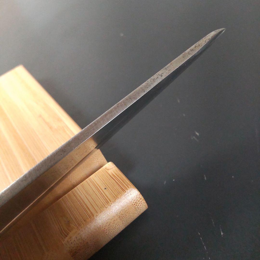 中古再生品本源正則ガラスキ包丁玉鋼145mm