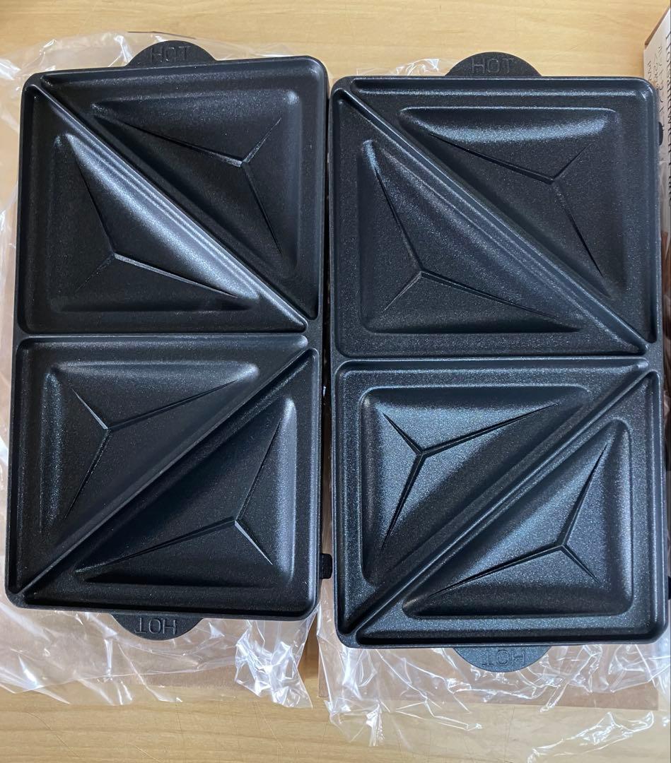 【新品】Vitantonio ワッフル ホットサンドメーカ　プレート3種類付き。