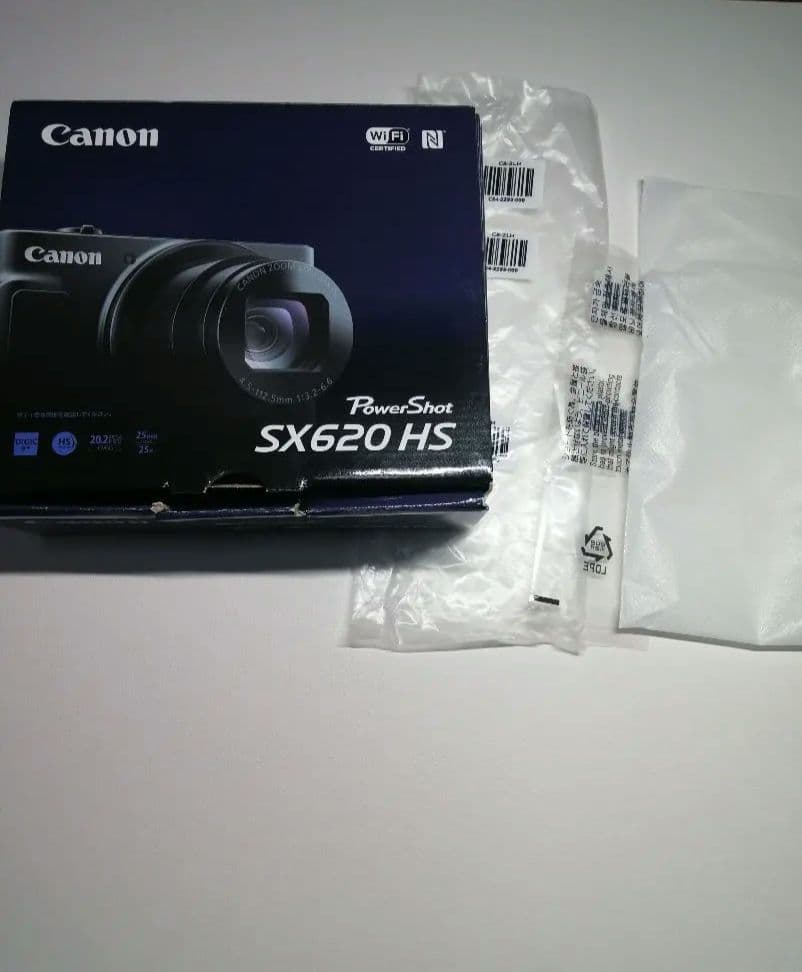 た*】様 Canon Power Shot SX620HS 箱付き ホワイト 美