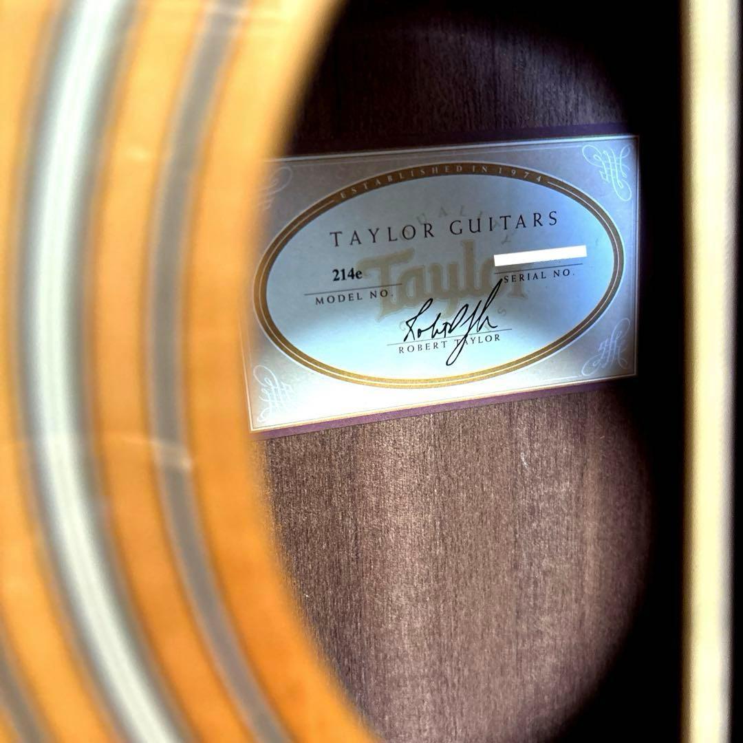 【取引成立済】Taylor アコースティックギター 214e