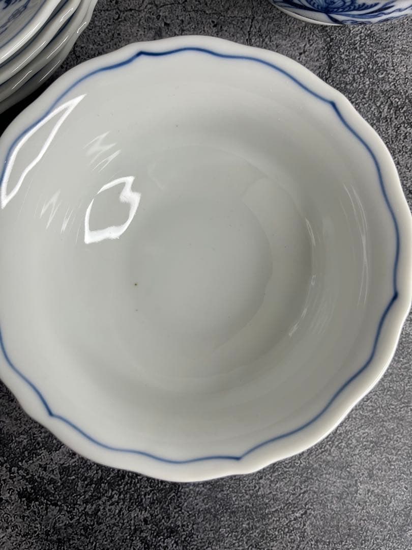 Blue Danube スープカップ&ソーサー 4客セット