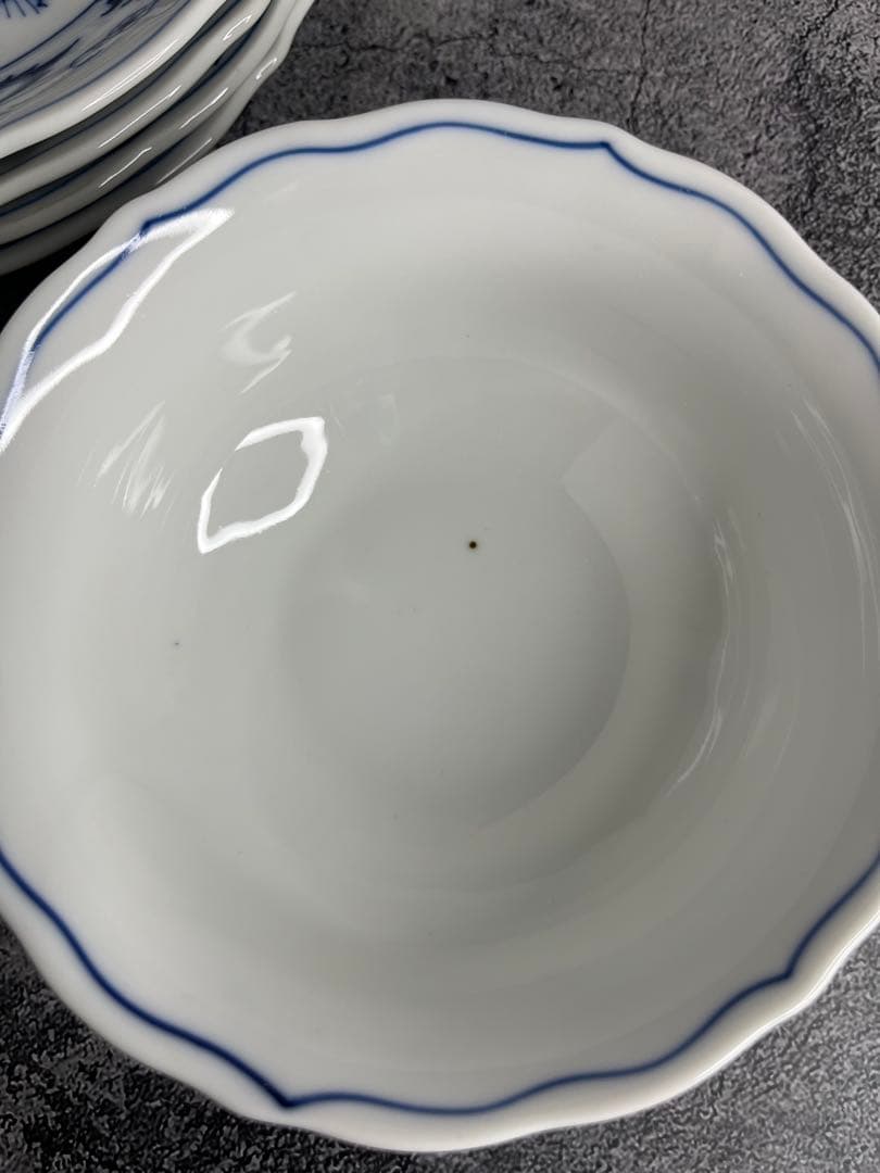 Blue Danube スープカップ&ソーサー 4客セット