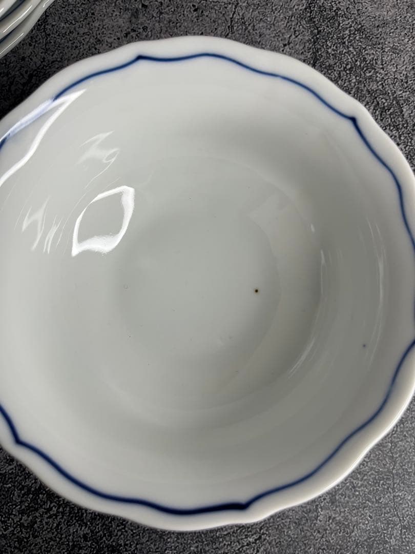 Blue Danube スープカップ&ソーサー 4客セット