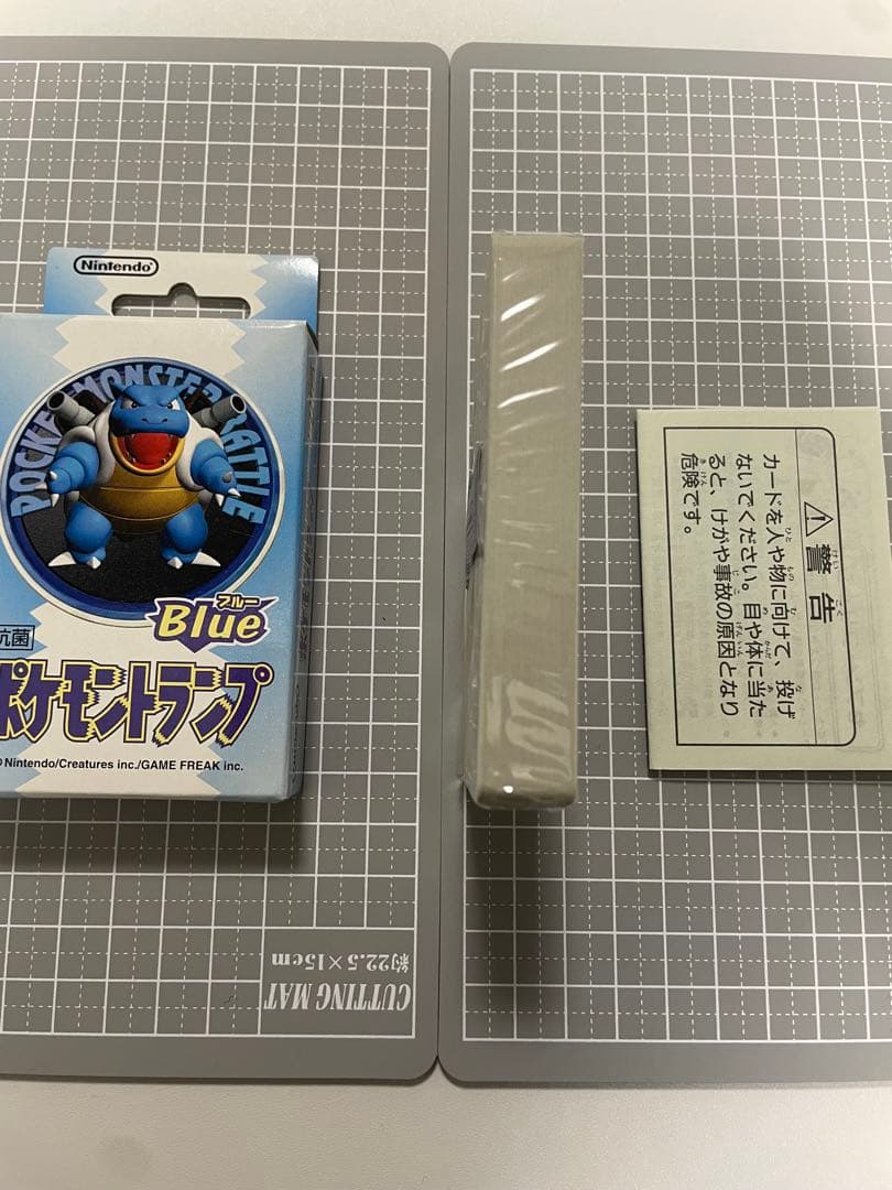 ポケットモンスター ブルー トランプ 1998年製　シュリンク未開封　ポケモン