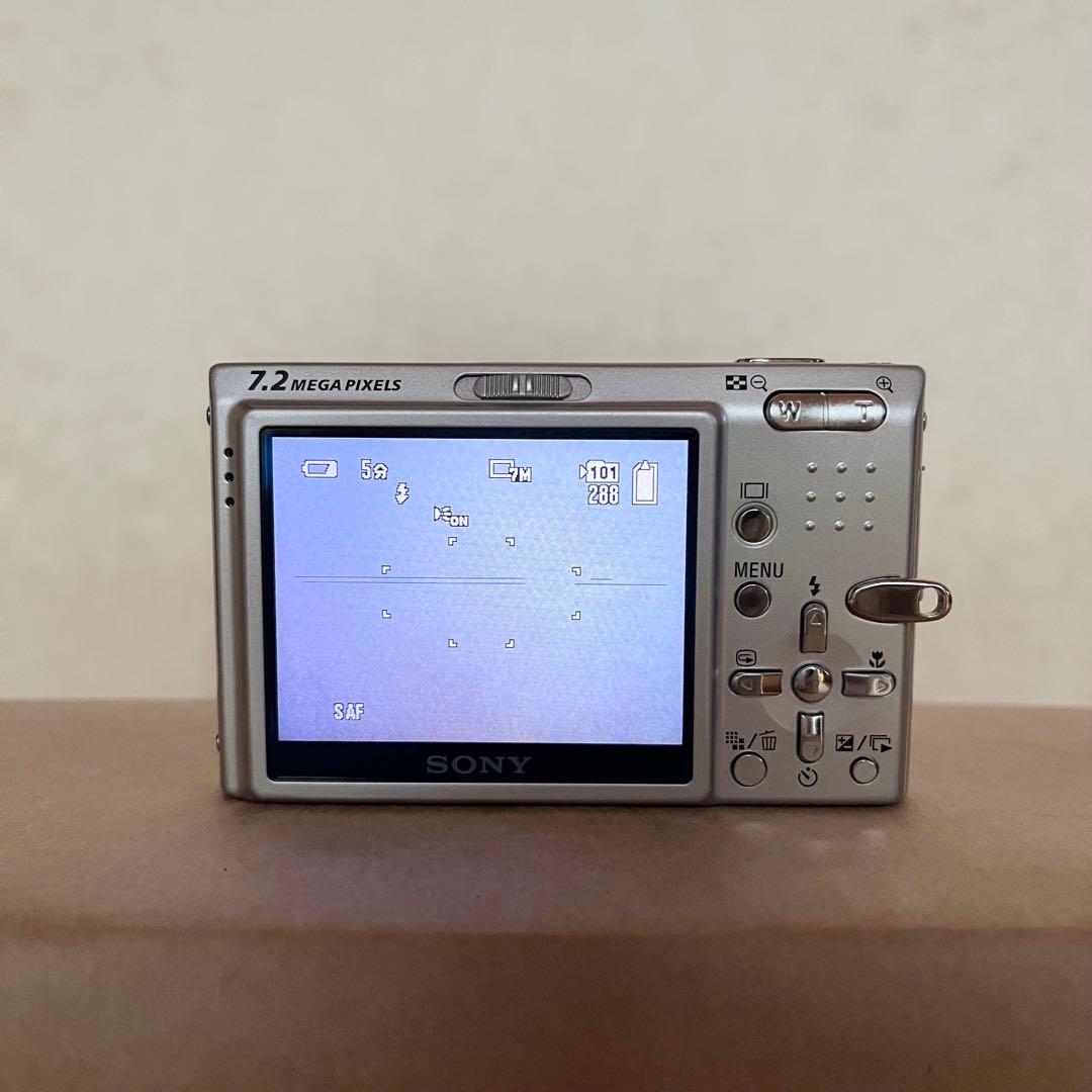 ソニー サイバーショットDSC-T10 コンパクトデジタルカメラ シルバー