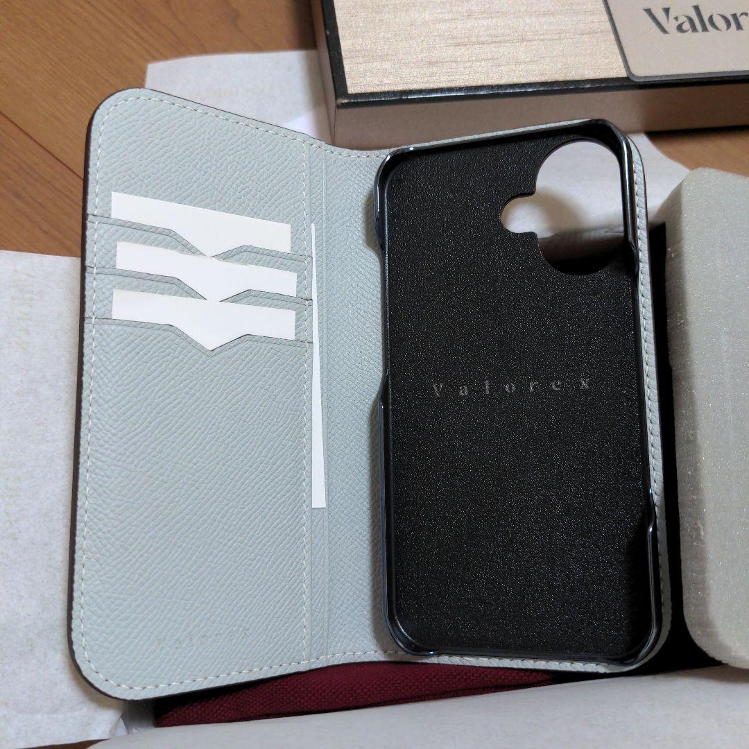 iPhone16 Valorex イタリアンレザー　本革　 手帳型ケース