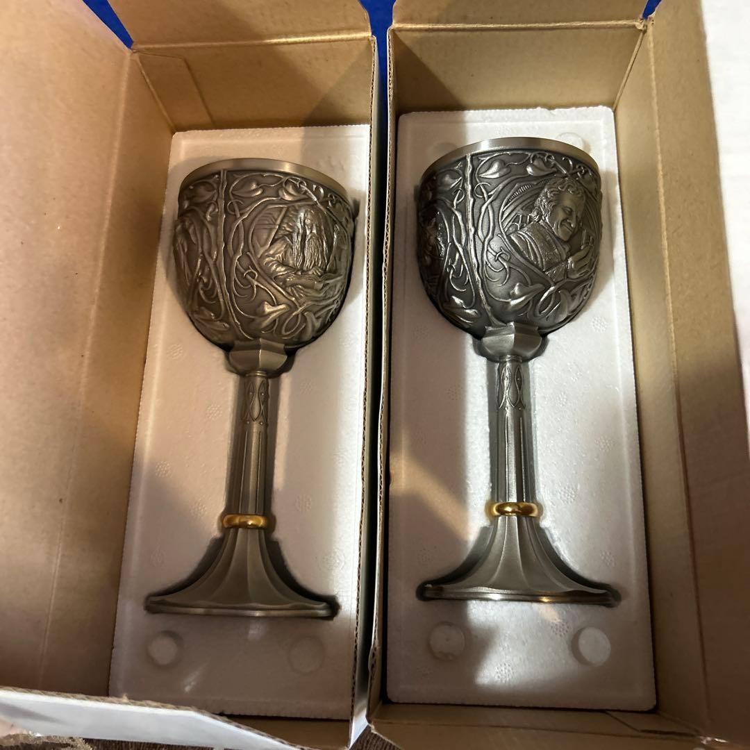 希少ロード・オブ・ザ・リング ピューター製ゴブレット ノーブルコレクション